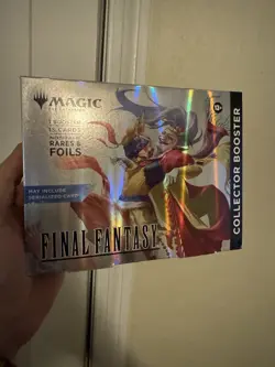 Magic The Gathering Final Fantasy Collector Booster Omega Box Factory Sealed - Image 1
