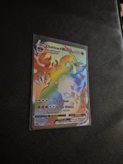 Pokemon TCG Charizard VMAX Rainbow Secret Rare Card 074/073 Champions Path - Image 4