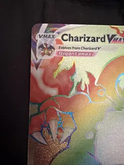 Pokemon TCG: Charizard VMAX Rainbow Champion's Path 074/073 Holo Secret Rare NM - Image 2
