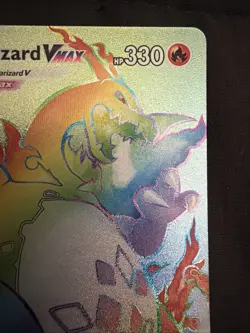 Pokemon TCG: Charizard VMAX Rainbow Champion's Path 074/073 Holo Secret Rare NM - Image 3