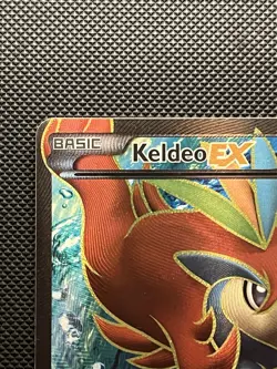 Pokemon Keldeo EX Full Art Boundaries Crossed 142/149 ENGLISH LP - Image 2