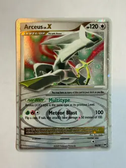 2009 Pokemon TCG Arceus LV.X Holo 95/99 Platinum Arceus NM - Image 1