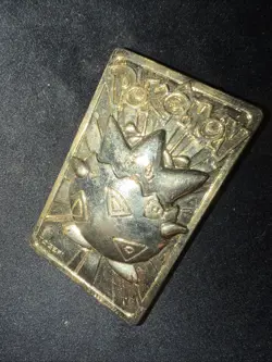 Pokemon Togepi Burger King 23k Gold Plated Trading Card 1999 Nintendo - Image 4