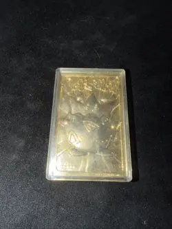 Pokemon Togepi Burger King 23k Gold Plated Trading Card 1999 Nintendo - Image 5