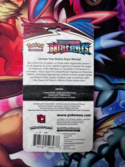 Pokemon Sword & Shield Battle Styles Arrokuda Blister Pack Sealed 2020 - Image 2
