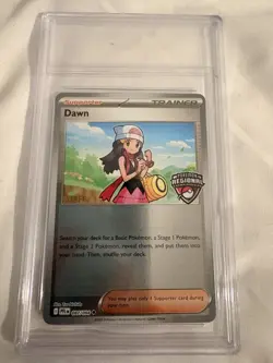 Pokemon Dawn 087/094 - STAFF Stamped Promo - Regional Promo - Phantasmal Flames - Image 1