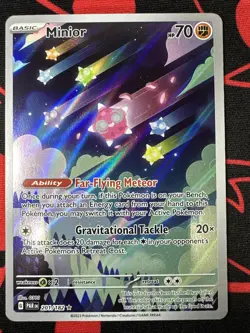 Minior 201/182 Paradox Rift Illustration Rare Pokemon TCG Card NM Holo - Image 1