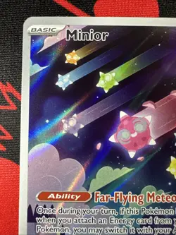 Minior 201/182 Paradox Rift Illustration Rare Pokemon TCG Card NM Holo - Image 3