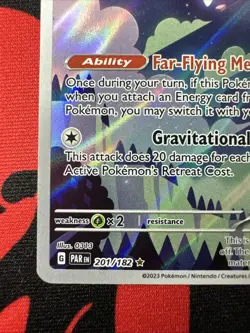 Minior 201/182 Paradox Rift Illustration Rare Pokemon TCG Card NM Holo - Image 4