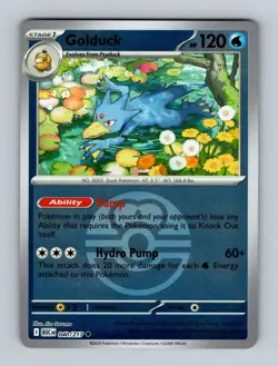 Pokemon TCG - Ascended Heroes - (Reverse Holo) - Golduck - 040/217 - Image 1
