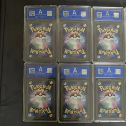 Pokemon graded Bundle Of 10 CHR/AR - Image 5