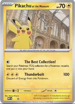 Pokemon x Natury History Museum Pikachu Museum Promo PREORDER - Image 1