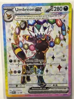 Pokemon Umbreon EX SVP 176 Premium Figure Collection Black Star Promo - Image 1