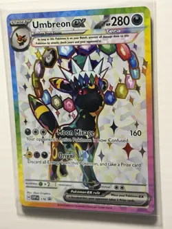 Pokemon Umbreon EX SVP 176 Premium Figure Collection Black Star Promo - Image 2