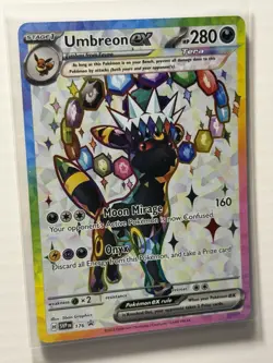 Pokemon Umbreon EX SVP 176 Premium Figure Collection Black Star Promo - Image 3