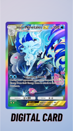 Ninetales EX Rainbow Fantastical Parade Pokemon TCG Pocket 2 Star ⭐⭐ (English) - Image 1