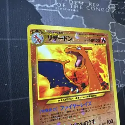 Pokemon TCG Charizard No. 006 Neo Premium File 2 Reverse Holo Japanese NM - Image 4