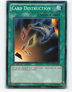 Card Destruction #SDGU-EN028 1st Edition Yugioh Card - Image 1