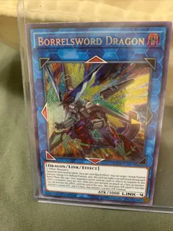 Yugioh Borrelsword Dragon BLHR-EN071 1st Edition Secret Rare NM/M - Image 1