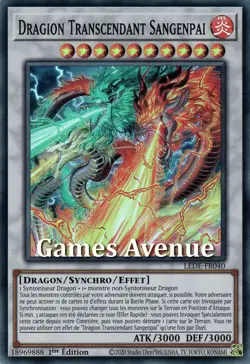 Yu-Gi-Oh ! Dragion Transcendant Sangenpai LEDE-FR040 VF/SUPER - Image 1