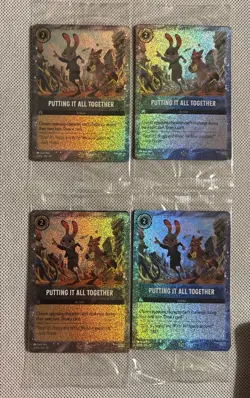 4 Lorcana Putting It All Together 27/P3 Cinemark Promo Card Zootopia 2 Disney LE - Image 1