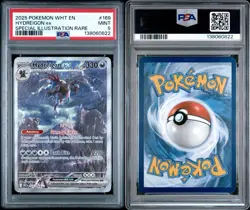 Pokemon TCG Hydreigon EX 169/086 White Flare Special Illustration Rare PSA9 - Image 4