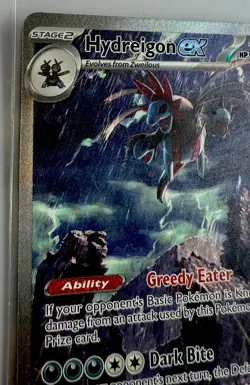 Pokemon TCG Hydreigon EX 169/086 White Flare Special Illustration Rare SIR NM - Image 3