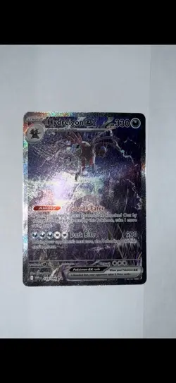Hydreigon Ex 169/086 NM Special Illustration Rare Sv: White Flare Pokemon TCG - Image 1