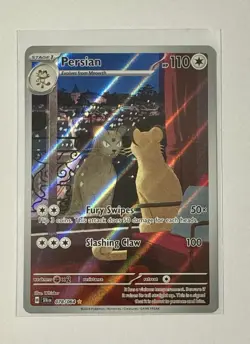 Persian 078/064 Shrouded Fable Pokemon TCG - Full Art Illustration Rare Holo NM - Image 2