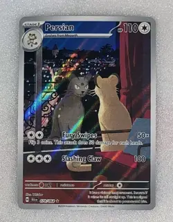 Persian 078/064 NM/M SFA EN SV Shrouded Fable Illustration Rare Pokemon TCG - Image 1