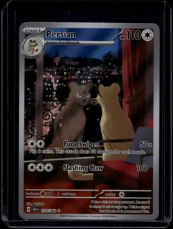 Pokemon TCG Persian 078/064 Shrouded Fable Illustration Rare NM - Image 1