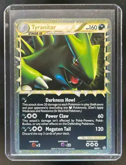 2010 Pokemon HeartGold & SoulSilver Unleashed Tyranitar #88/95 - Image 1