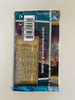 Pokemon HeartGold SoulSilver Unleashed Sealed Booster Pack Entei Artwork 820650105326 - Image 2