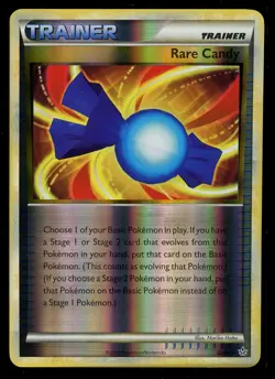 Pokemon Reverse Holo Rare Candy 82/95 HeartGold & SoulSilver Unleashed Near Mint - Image 1