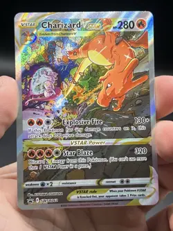 Pokemon TCG Charizard VStar SWSH262 Black Star Promo English NM - Image 3