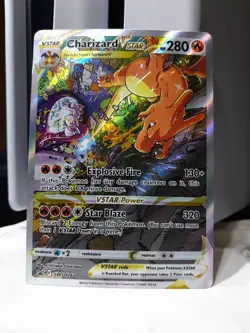 Charizard VSTAR SWSH262 | Black Star Promo Holo Pokemon TCG (NM-MINT) - Image 2