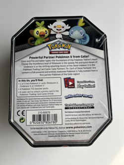 Pokemon Trading Card Game TCG Galar Partners Inteleon V Collectors Tin 4 Booster - Image 3