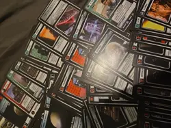 160+ Original Black Border 1st Edition Star Trek TCG Cards 1994 1e 1st Ed Geordi - Image 3
