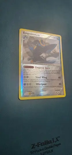 Pokemon TCG Empoleon Rare Reverse Holo 2/100 D&P Stormfront Card 2008 - Image 2