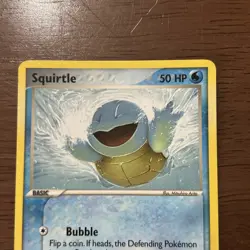 Pokemon Squirtle TCG EX FireRed & LeafGreen Card 83/112 Regular Common - Image 3