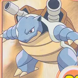 Blastoise Pokemon board game Playing Mini Card Takara Tomy 2007 Japan Rare F/S - Image 3