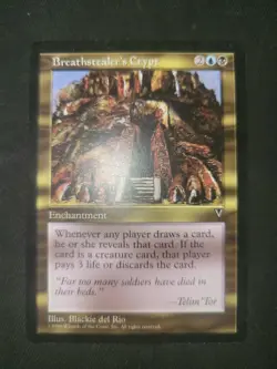 Breathstealer's Crypt - Magic the Gathering MTG - Visions Regular - Image 1