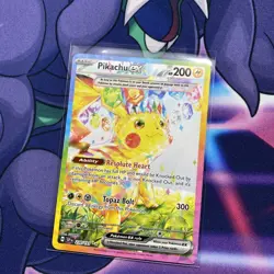 Pokemon TCG Pikachu EX 238/191 Special Illustration Rare Surging Sparks - LP - Image 5
