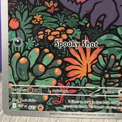 Pokemon TCG Mega Evolution Gengar Battle Deck Haunter #027 Black Star Promo - Image 2
