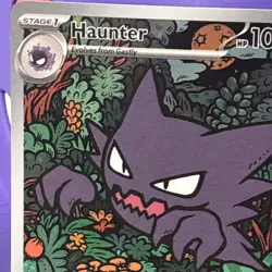 Pokemon TCG Mega Evolution Gengar Battle Deck Haunter #027 Black Star Promo - Image 5