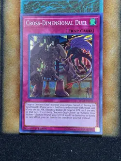 Yugioh Cross-Dimensional Duel LED2-EN033 Super Rare 1st Ed NM - Image 1