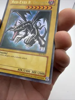 Yugioh Red-Eyes B. Dragon SDJ-001 Ultra Rare LP - Image 4