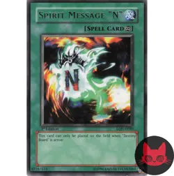 Yugioh Spirit Message "N" LON-E090 Rare 1st Edition LP - Image 1