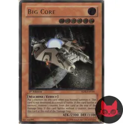 Yugioh B.E.S. Big Core RDS-EN030 Ultimate Rare 1st Edition MP - Image 1