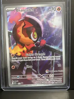 Pokemon TCG Charcadet 022 - Pokemon Center Exclusive Promo 22 Phantasmal Flames - Image 1
